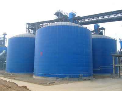 细水乡水泥钢板库改造