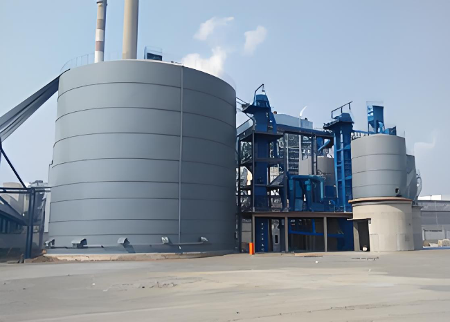 细水乡1万吨钢板仓